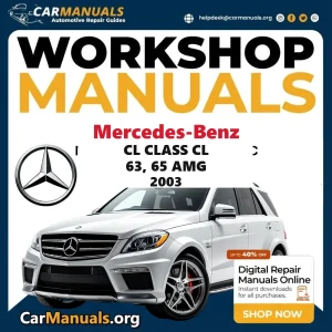 Mercedes-Benz CL Class CL 63, 65 AMG 2003 workshop manual