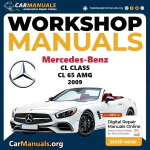 Mercedes-Benz CL Class CL 65 AMG 2009 workshop manual
