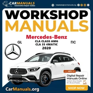 Mercedes Benz CLA Class AMG CLA 35 4Matic 2020 Workshop Service and Repair Manual Download Complete Technical Guide for