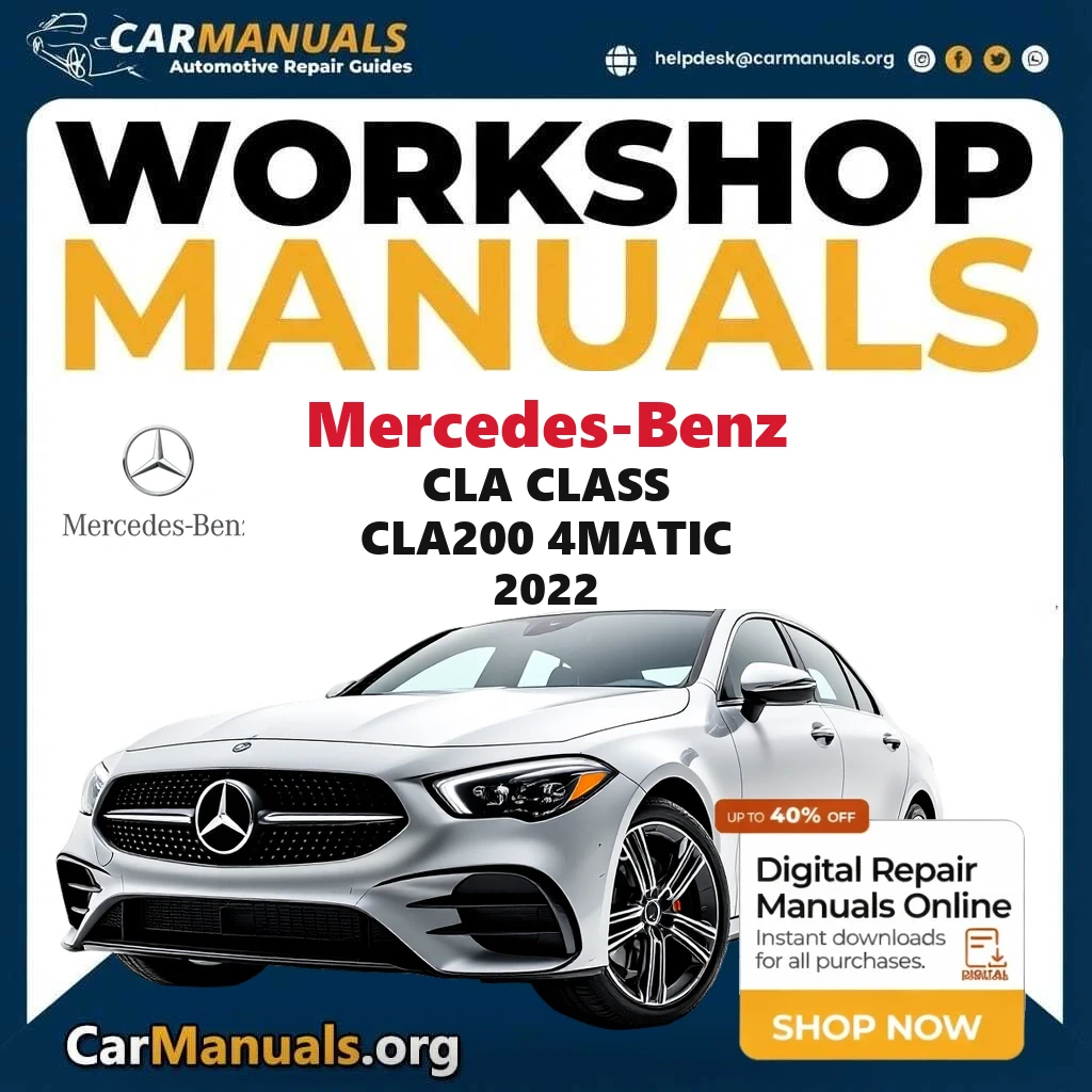Mercedes-Benz CLA Class CLA200 4Matic 2022 workshop manual