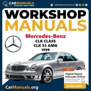 Mercedes-Benz CLK Class CLK 55 AMG 1999 workshop manual