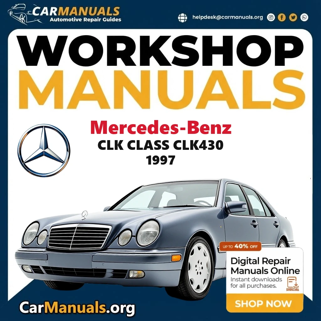Mercedes-Benz CLK Class CLK430 1997 workshop manual