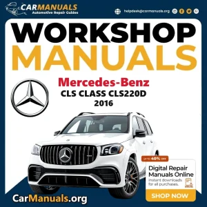 Mercedes-Benz CLS Class CLS220d 2016 workshop manual