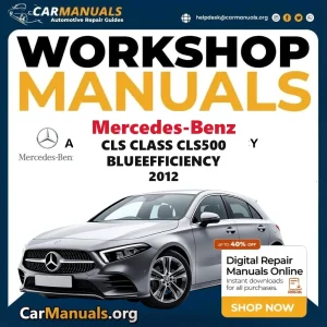 Mercedes-Benz CLS Class CLS500 BlueEfficiency 2012 workshop manual