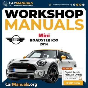 Mini Roadster R59 2014 Workshop Service and Repair Manual Download Complete Technical Guide for Fixing, Maintenance & Tr