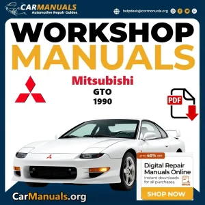 Mitsubishi GTO 1990 workshop manual