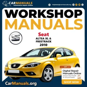 Seat Altea XL & Freetrack 2010 Workshop Service and Repair Manual Download Complete PDF Technical Guide for Fixing, Main