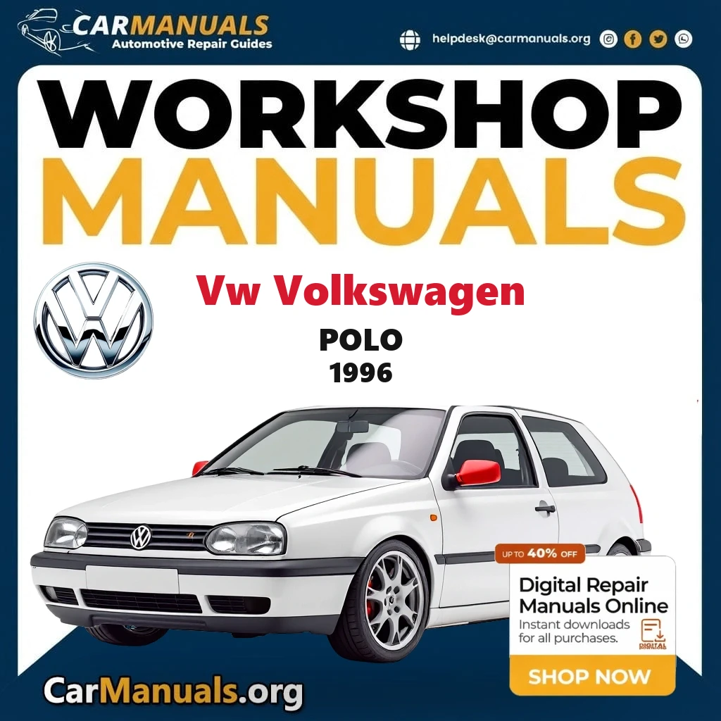 VW Volkswagen Polo 1996 Workshop Service and Repair Manual Download Complete Technical Guide for Fixing, Maintenance & T